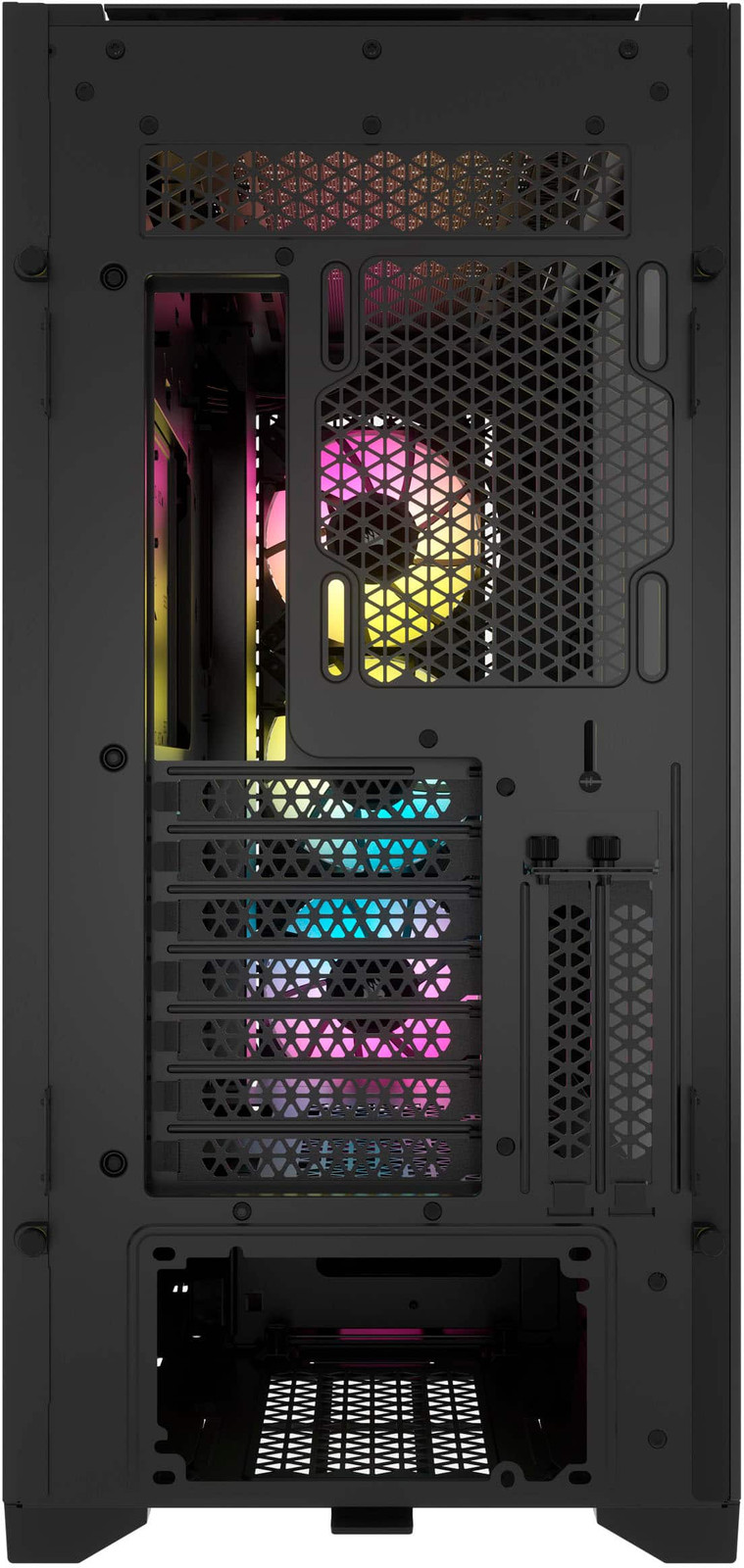 Корпус для ПК CORSAIR - iCUE 5000D RGB AIRFLOW ATX Mid-Tower - черный