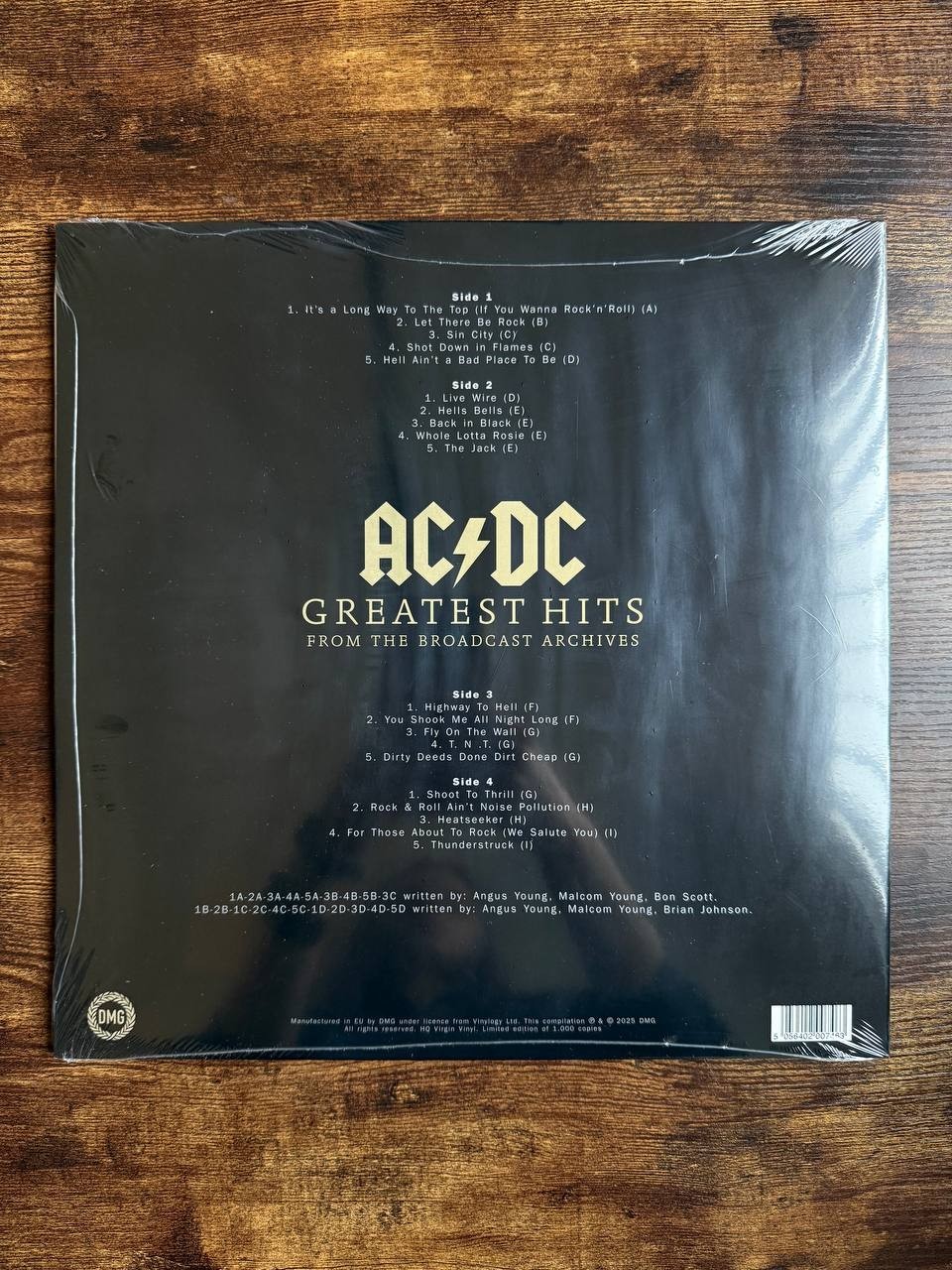 AC/DC: The Platinum Collection Greatest Hits From The Broadcast ...