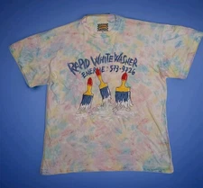 Energie tshirt Tie die vintage 90S retrò streetwear rara taglia S.