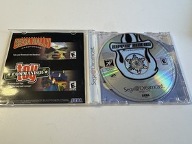 SEGA Dreamcast Lot Of 3 Games Rippin Riders, Wild Metal, NFL2K. Great Condition