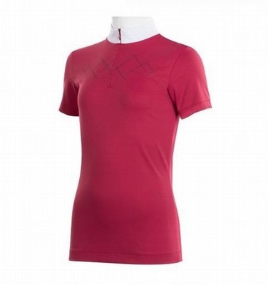 ANIMO Kinder-Turniershirt BIANCA Girl - hazar/rot   Gr.11 - Gr. 146