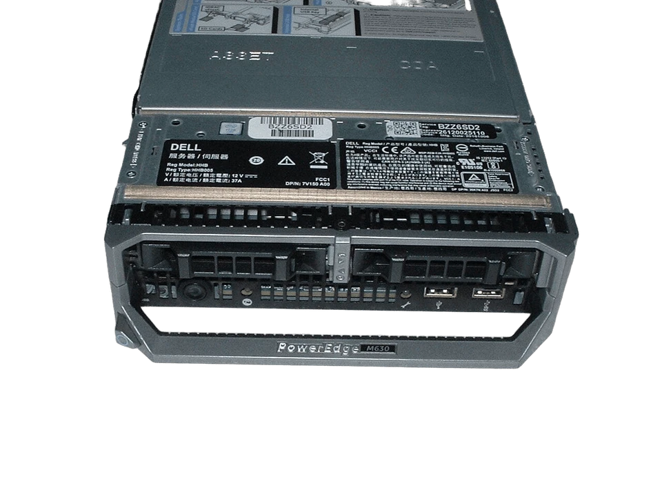 Dell Poweredge M630 Blade Server 2x E5-2680 v3 2.5ghz 24-Cores / 64gb / H730 - Image 2 of 4