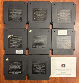 Lote de 8 juegos NES Nintendo AVE Deathbots Double Strike Impossible Mission Krazy F15