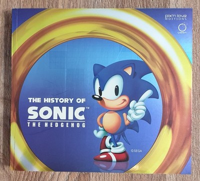 THE HISTORY OF SONIC THE HEDGEHOG - PIX'N LOVE EDITIONS/ SEGA (Softcover)
