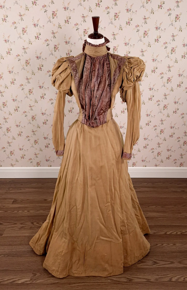 blue dress for baby girl Victorian Women's Day Dress – Civil War Nurse Costume & Historical Ree –  Heritagecostumes main image 0
