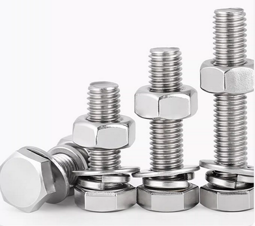201 Stainless Steel Hex Bolt Hex Head Screw Washer Nut Set M3 - M12 - Picture 12 of 12