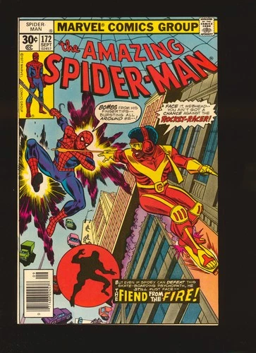 Amazing Spider-Man # 172 - 1st Rocket Racer VF/NM Cond