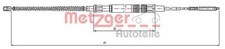METZGER Handbremsseil Seilzug Feststellbremse für VW GOLF III (1H1) Hinten Links