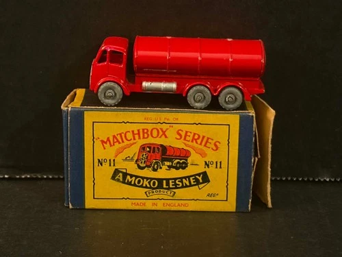 VINTAGE MATCHBOX MOKO LESNEY PETRO TANKER ESSO NO. 11