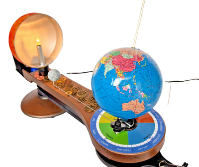 Cochranes of Oxford Orbit Tellurium: Moving Sun Earth Moon Astronomy Model