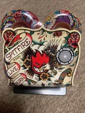 Spitfire Salba Limited Edition 54mm Skateboard Wheels 99duro Marble Spitfire Salba Limited Edition 54mm Skateboard Wheels 99duro Marble