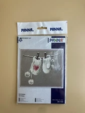 Panna •Mittens• Cross Stitch Kit ZM-7068, New