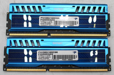 Patriot 8GB Kit 2x4GB DDR3 PC3-12800 Desktop Gaming Memory PV316G160C9K
