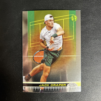#ad #ad 2024 Topps Chrome Tennis Jack Draper 1st RC $1.59