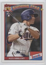 2021 Archives 1991 Topps Bazooka Shining Stars Alex Kirilloff #91BZ-6 0wp8