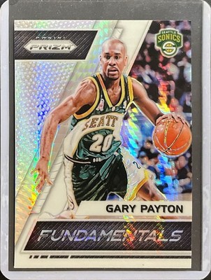 Gary Payton - 2017-18 Panini Prizm - Silver Pulsar Prizm - Fundamentals #5