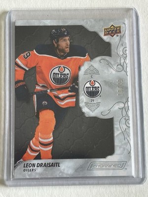Leon Draisaitl  2019-20 Upper Deck Engrained Ebony 18/49