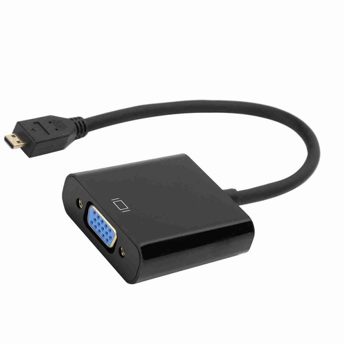 Micro To VGA Micro To VGA Video Converter Adapter 1080P For Raspbe NEW - Afbeelding 10 van 12