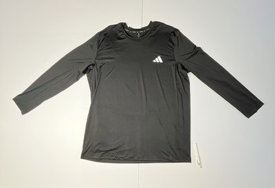 NWOT - Adidas Train Essentials Long Sleeve Performance Shirt XL Black
