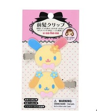 Sanrio Usahana Bangs Hair Clips Set of 2 Flocked Japan New
