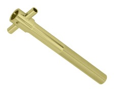 LOWRIDER Gold 22.2mm Spring Fork Steering Tube 1"Thread 8 1/2" Steerer Cruiser.