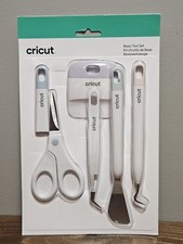 Cricut Basic Tool Set With Spatula, Weeder, Scraper, Scissors, And Tweezers