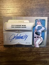 2021 Topps Definitive JOHN SMOLTZ Legendary Auto #LAC-JS POP 50!