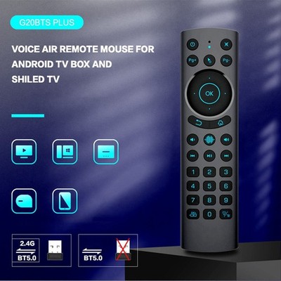 G20S PRO BT 2.4G Voice Backlit Air Mouse Gyroskop IR-Lernfernbedienung für6240