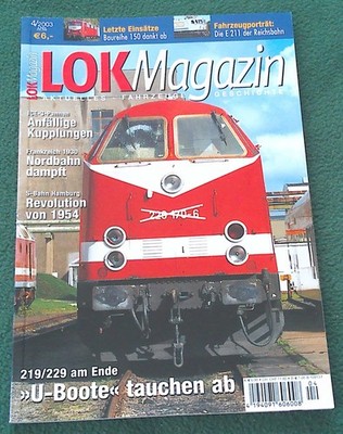 Lok Magazin 2003 04 219 229 am Ende U Boote tauchen ab