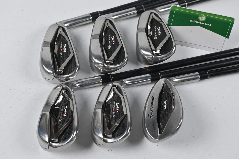 Taylormade M4 Irons / 6-PW+SW / Regular Flex Fujikura Atmos Red 6 Shafts - Image 2 of 4
