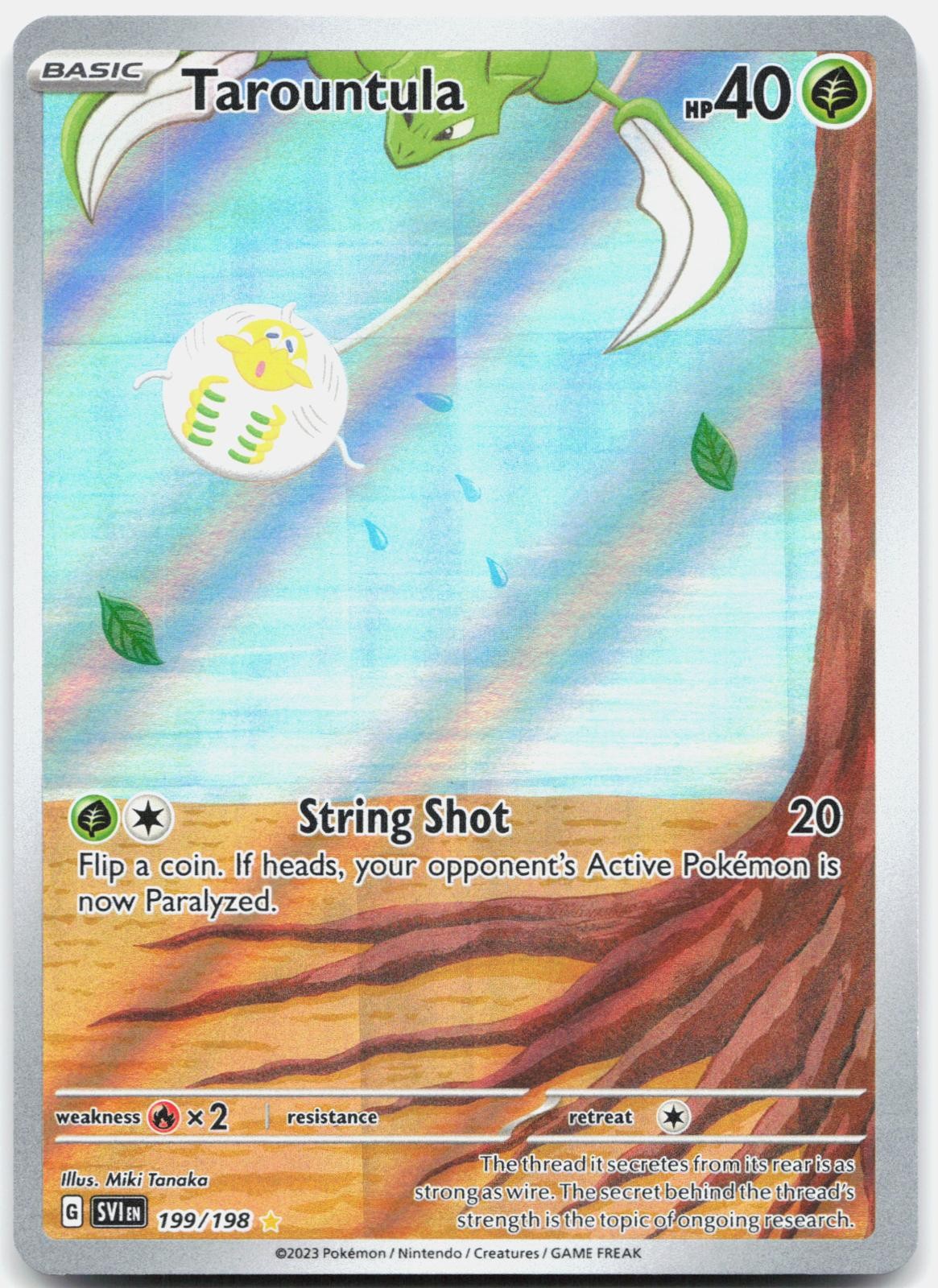 Tarountula 2023 Scarlet & Violet #199/198 Illustration Rare Price Guide -  Sports Card Investor