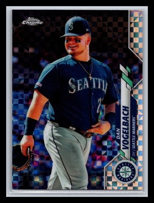 2020 Topps Chrome #30 Dan Vogelbach X-Fractor Refractor