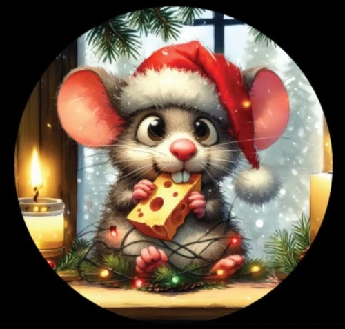 Christmas Advent Hayleybug 1/10th oz Little Nibbles Silver Round