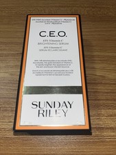 Sunday Riley CEO C.E.O. Brightening Serum 15 1.7oz 40ml NIB NEW