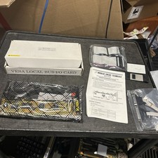 VLB dual IDE FDD serial super IO card Vesa Local Bus new in box w driver disk