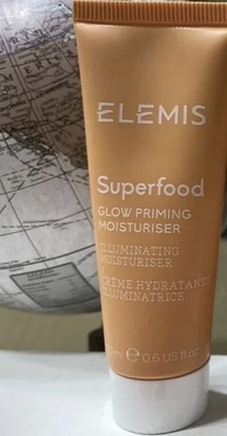 Elemis Superfood AHA Glow Priming Moisturizer Mini 20ml Each New & Sealed