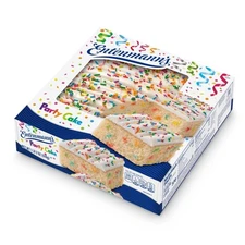 🟠 New Exclusive Entenmann's PARTY Confetti Sprinkles Iced Pastry Soft Cake 1lb