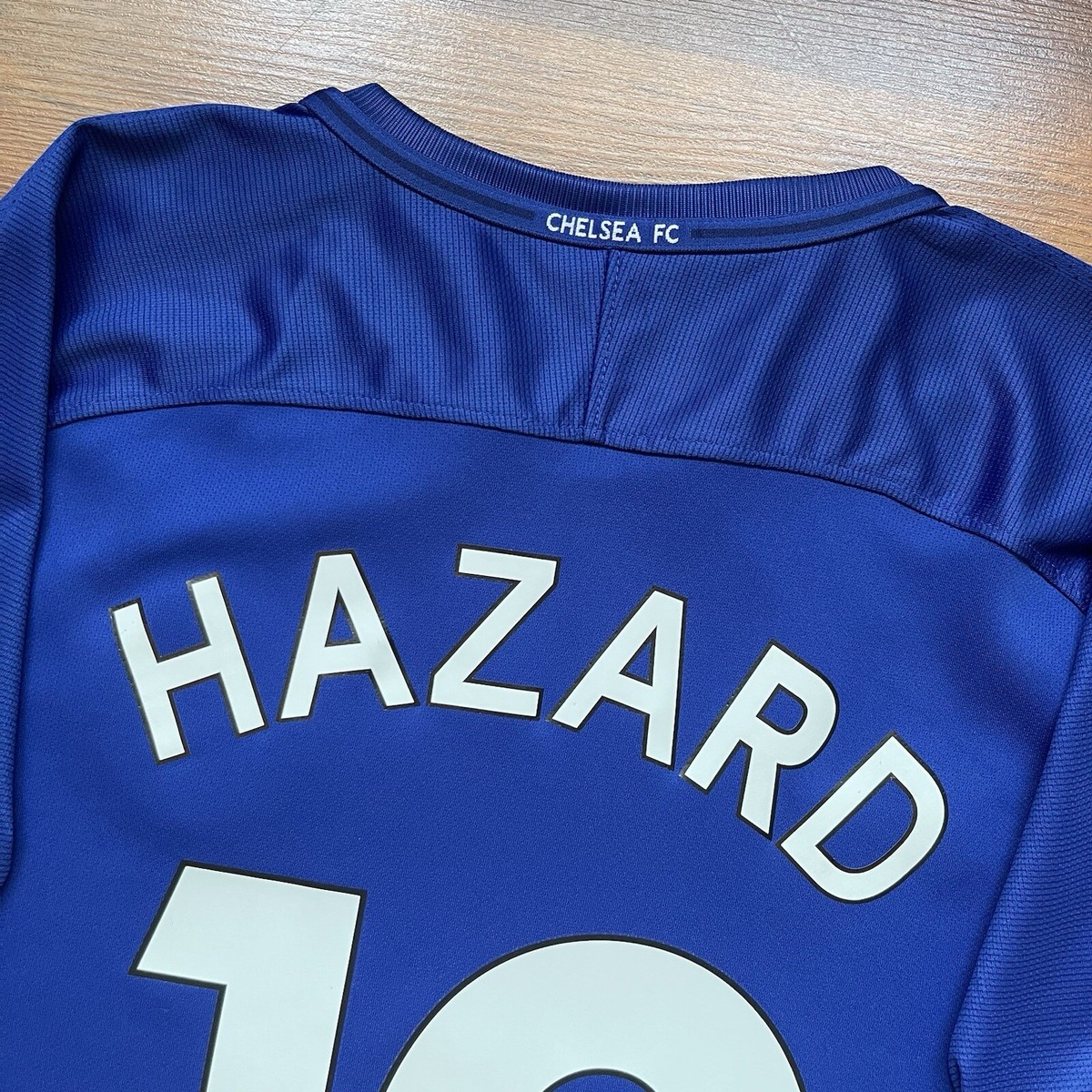 CHELSEA NIKE 2017/2018 FOOTBALL HOME JERSEY #10 HAZARD SIZE CHELSEA NIKE 2017/2018 FOOTBALL HOME JERSEY #10 HAZARD SIZE