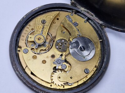 vintage Louis Eugene Favre Alarm pocket watch for parts project
