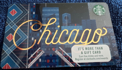 Starbucks Card Chicago  / Classic ( No$ Value)