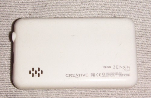Creative Zen X-Fi Style (8GB) Digital Media MP3 Player Black. Works great - Picture 3 of 3