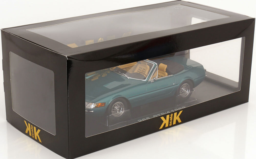 ミニカー FERRARI 365 GTS/4 1:18 ミニカー 1/18 1973 フェラーリ 365 GT4 BB 赤黒色 予約商品