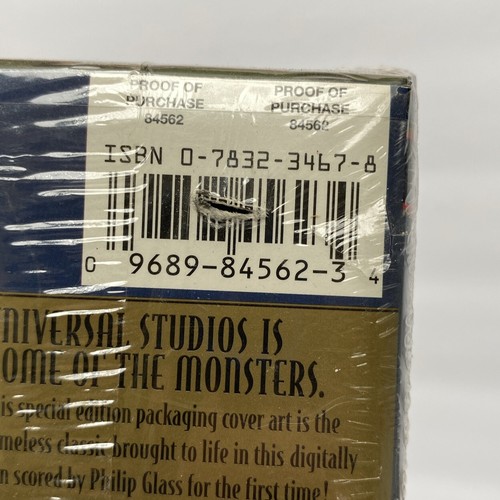 Dracula (VHS, 1931/1999) B&W Universal Studios Classic Monster Collection - Picture 3 of 5