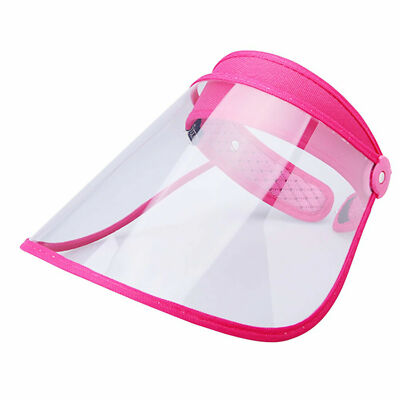 2 Pack Adjustable Flip Up & Reusable Face Shield Visor, up & down movement.