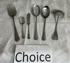 Kirk & Matz Queen Anne satin "choice of serving piece" nice England