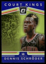Dennis Schroder 2017-18 Donruss Optic Court Kings Purple #9 Atlanta Hawks