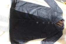 VINTAGE TURNBURRY NAVY BLUE OVERCOAT JACKET COAT 100% WOOL