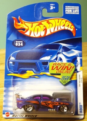 Hot Wheels 2002 First Editions Jaded Purple Drag Car 1:64 Scale