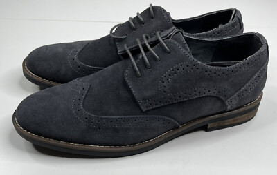 Bruno Marc NWOB urban-03 gray Suede derby men display picture 1