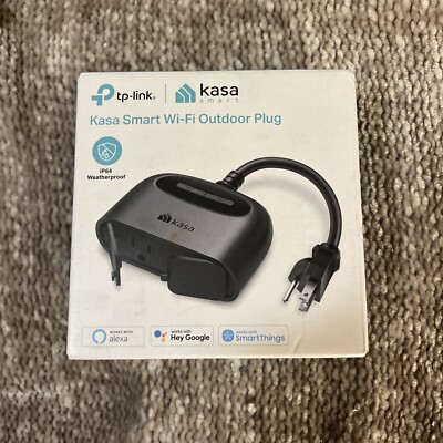Wi-FI/TP-LINK Kasa Smart Wi-fi Outdoor Plug *New